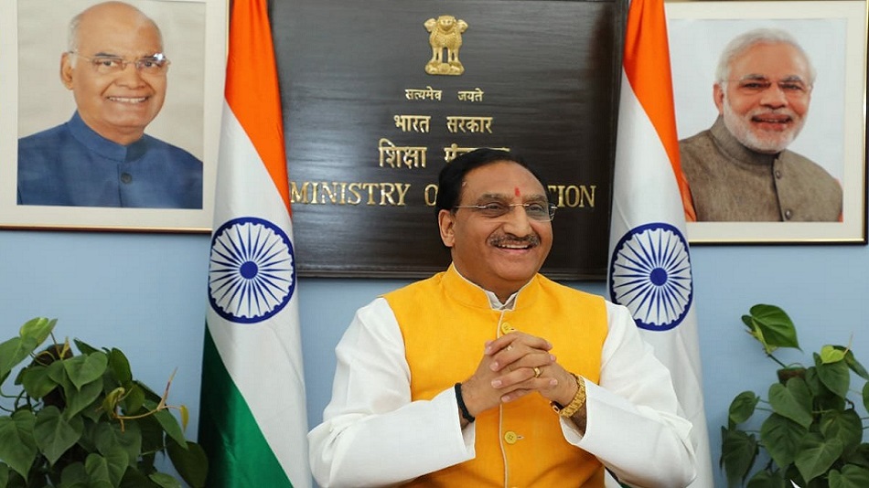 Ramesh Pokhriyal India World S Largest Democratic Educational Ecosystem Abpeducation