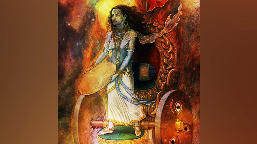 অনেক ক্ষেত্রে ধূমাবতীর তুলনা করা হয় বৈদিক দেবী নিঋতি, জ্যেষ্ঠা এবং অলক্ষ্মীর সঙ্গে। এঁরা প্রত্যেকেই মৃত্যু, দারিদ্র, ক্ষুধা এবং অভাবের দেবী।  