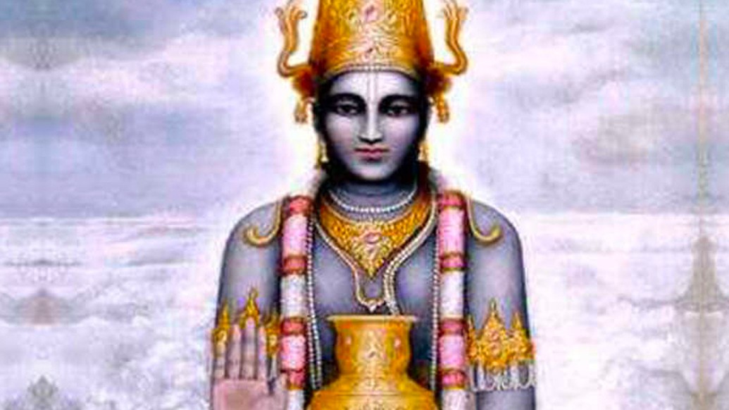 পরদিন মৃত্যুর দেবতা যম আসেন। ঘরের দরজায় অত গয়নার জৌলুস এবং প্রদীপের আলোয় তাঁর চোখ ধাঁধিয়ে যায়। রাজপুত্রের শোওয়ার ঘর পর্যন্ত না গেলেও ওই গয়নার উপর শুয়ে রানীর গান আর গল্প শুনতে শুনতে বিভোর হয়ে পড়েন যম। তার পরে দিকভ্রান্ত হয়ে নিজের আস্তানায় ফিরে যান।