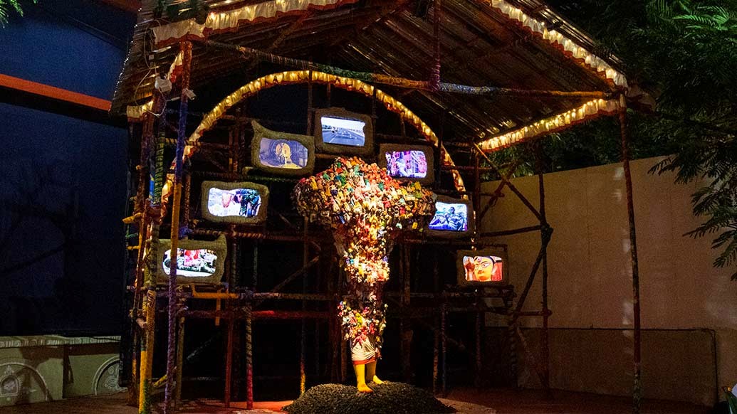 সুরুচি সঙ্ঘে পুজো এ বার মানুষের উৎসব।