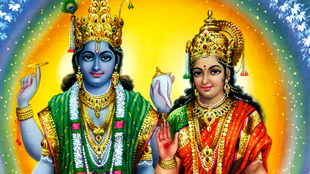 পৌরাণিক সাহিত্যে লক্ষ্মী কোথাও নারায়ণের স্ত্রী। আবার কোথাও তিনি সমুদ্রমন্থনের ঘৃত থেকে উত্থিত।