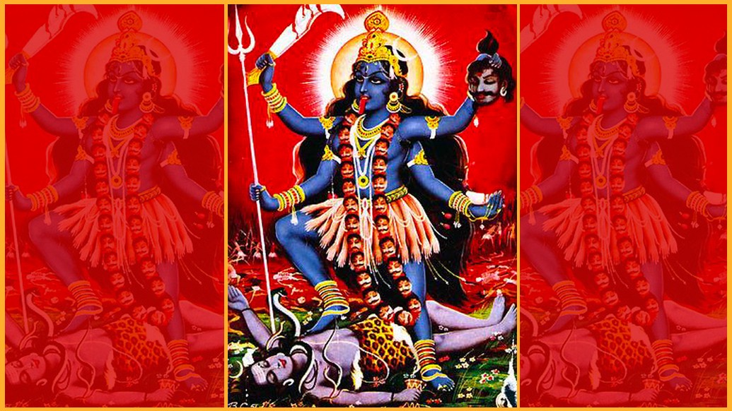 শাস্ত্রে উল্লেখ রয়েছে দক্ষিণ দিকের অধিপতি যম এই কালীর ভয়ে পালিয়ে যান। তাই এই কালীর নাম দক্ষিণাকালী।