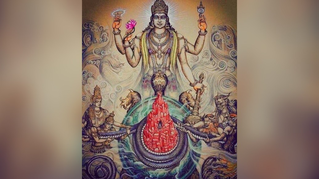 বিষ্ণু পুরাণ, ভাগবত, মহাভারত প্রভৃতি গ্রন্থ অনুসারে লক্ষ্মী দেবীর উৎপত্তি হয়েছে সমুদ্র থেকে। দুর্বাসা মুনির শাপে স্বর্গ একদা শ্রীহীন বা লক্ষ্মী-ছাড়া হয়ে পড়েছিল। কী হল তখন?