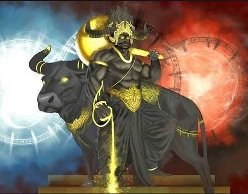 কালদণ্ড: যমরাজ মৃত্যু অধিপতি। কালদণ্ড যমের প্রধান অস্ত্র। যমরাজ নিজের কালদণ্ড দিলেন দেবীকে।