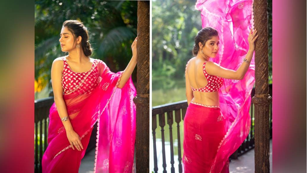 ঠিক এমন সাজেই এ বার পুজোয় শাড়ি, ব্লাউজ সাজিয়ে তুলছেন ডিজাইনার সায়ন্তী ঘোষ। তাঁর কথায়, পুজোর ফ্যাশনে ‘ইন’ এ বার জামদানি ব্লাউজ। আর তাতেই তুলে ধরেছেন লোকশিল্পকেও। মধুবনী থেকে বাটিক, কাঁথাকাজ থেকে এমব্রয়ডারি- থাকছে সবই।