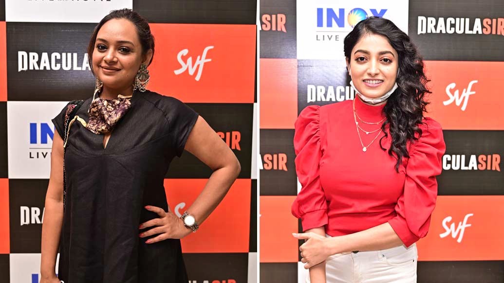 ‘ড্রাকুলা স্যর’ ছবির অন্যান্য চরিত্রে রয়েছেন বিদীপ্তা চক্রবর্তী, রুদ্রনীল ঘোষ, কাঞ্চন মল্লিকের মতো বলিষ্ঠ অভিনেতারা। প্রিমিয়ারে দেখা গেল টলিপাড়ার কিছু পরিচিত মুখকেও। তথ্য সহায়তাঃ স্রবন্তী বন্দ্যোপাধ্যায়, পরমা দাশগুপ্ত।