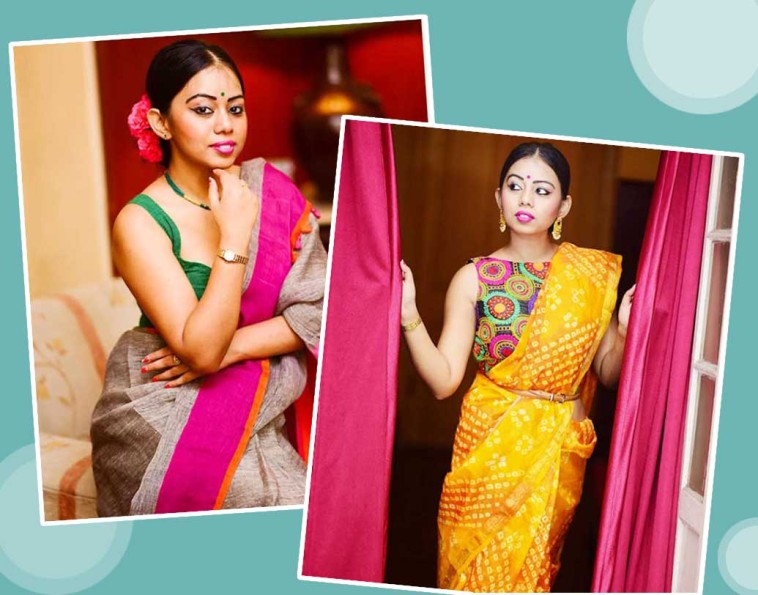 Durga Puja 2019: Fashion blogger Roshni Sen gives tips about sharee before puja dgtl 
