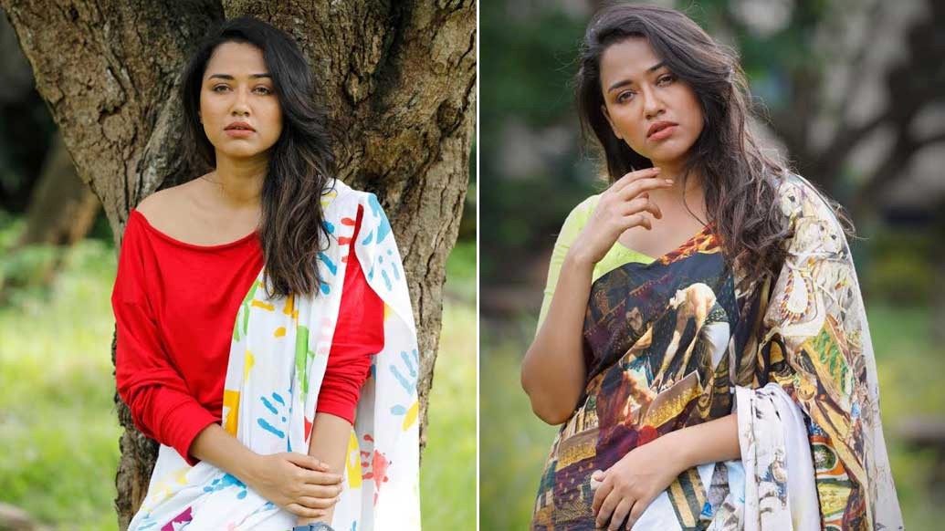 বঙ্গতনয়ারা এই পোশাকেই সবার মনে ঝড় তুলছেন দশকের পর দশক। পরিস্থিতি যাই হোক, শাড়ির বিকল্প আজও আসেনি। 'নো মেক আপ' লুকে হালকা কাজলের ইশারা এবং অর্গানিক কটনের শাড়িই হতে পারে এ পুজোর স্টাইল স্টেটমেন্ট।