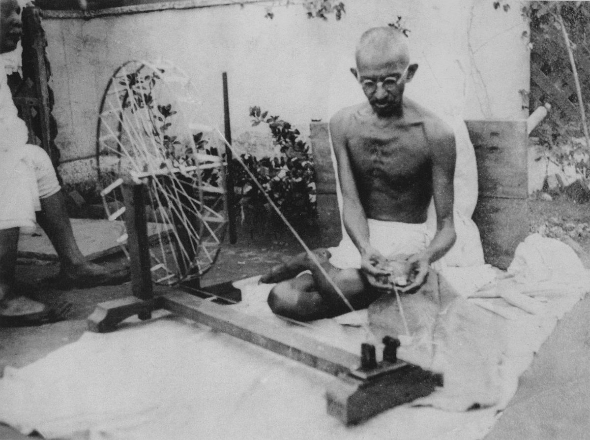 The story of a lovingly planned Gandhi anthology