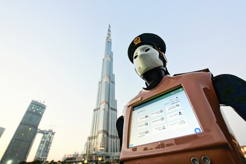 Robocop Joins Dubai Police - Telegraph India