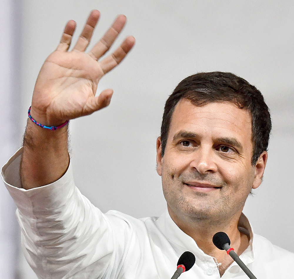 Rahul Gandhi has not gone overboard with the showing in Haryana