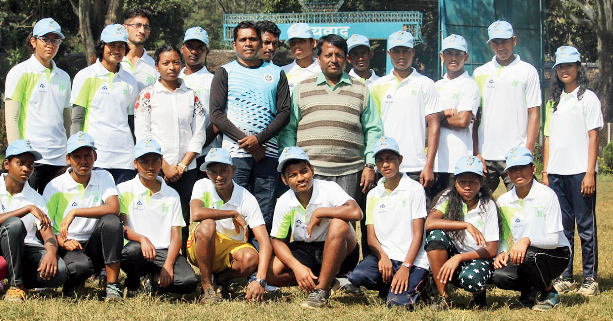 New cadets at the Eklavya Archery Academy at Kiriburu in West Singhbhum, around 140km from Jamshedpur, last week. 
