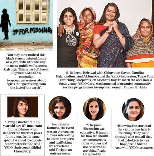 494px x 501px - YFLO turned the spotlight on missing girls, on mother's day - Telegraph  India