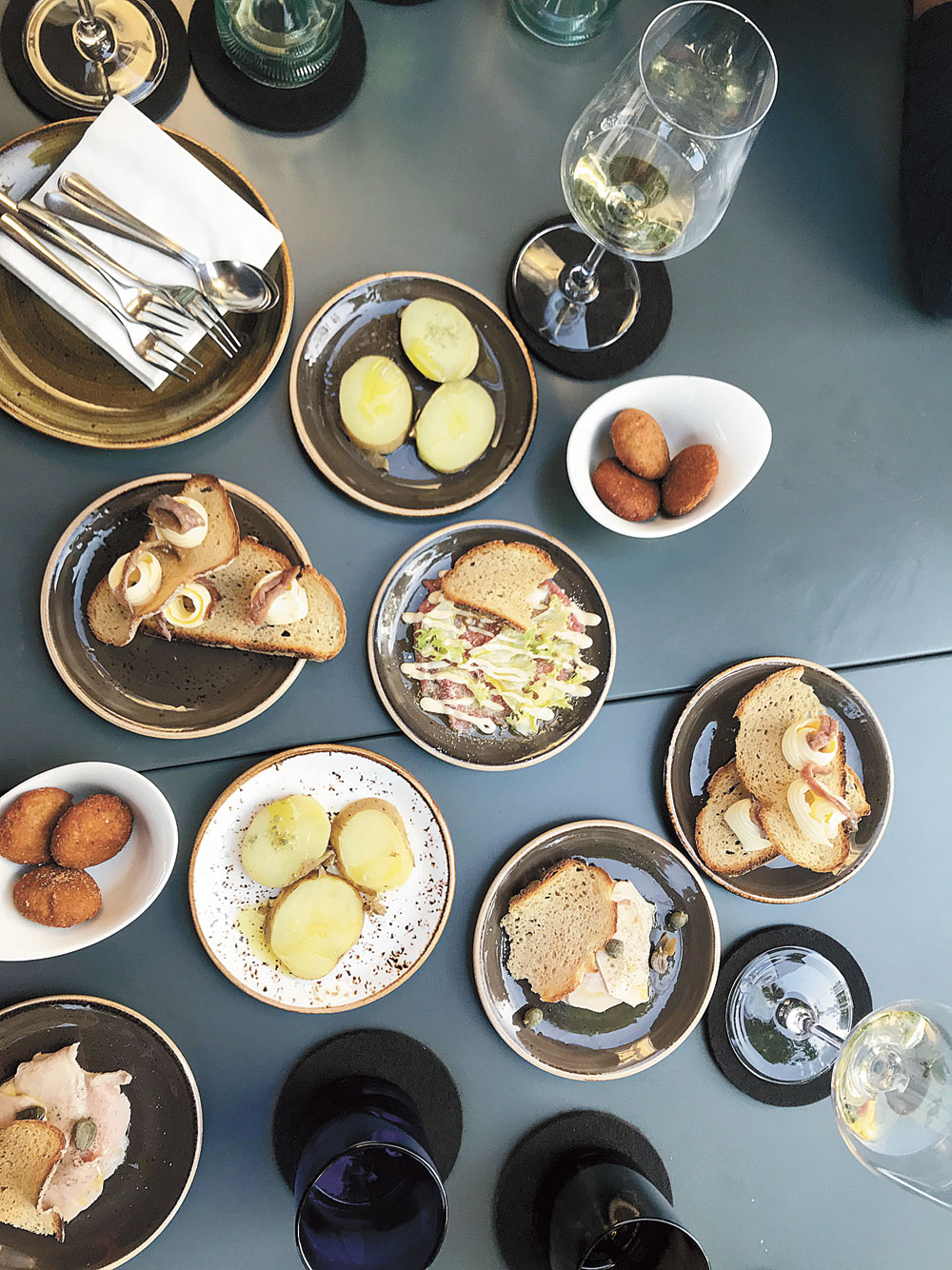 A tapas spread