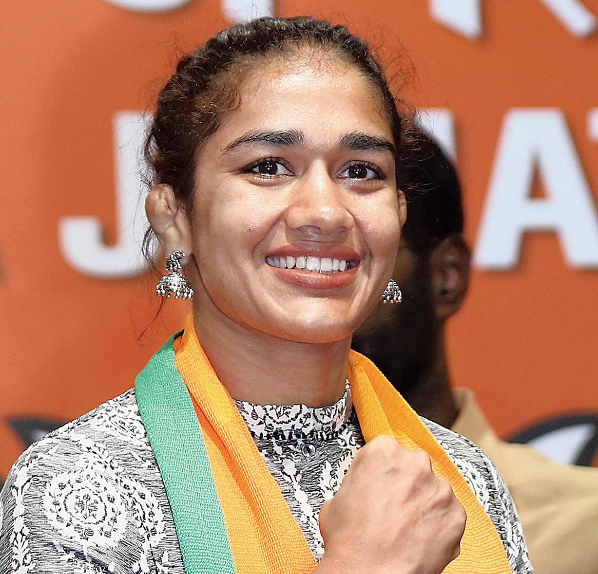 Commonwealth gold-medallist Babita Phogat and dad join BJP - Telegraph