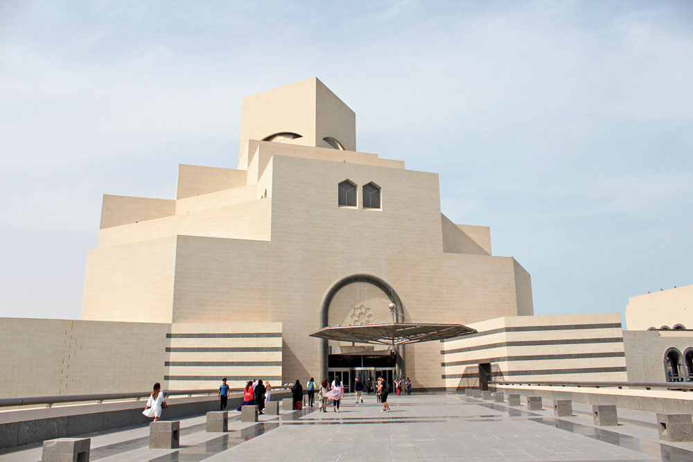The architect of the Museum of Islamic Art was the legendary I.M. Pei, who had also designed the famous Louvre Pyramid in Paris