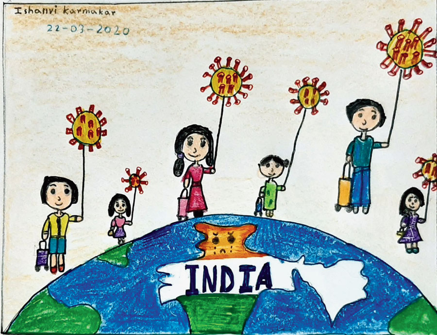 Coronavirus Lockdown: Online contest to keep kids busy in Bengal -  Telegraph India