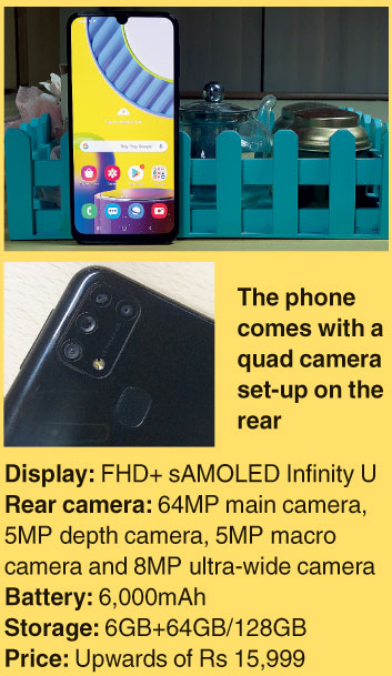 samsung m31 camera sensor