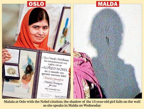 I Am Not Malala I Want To Study Please Do What S Right Telegraph India