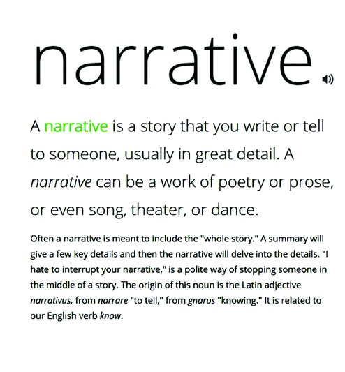 narrative