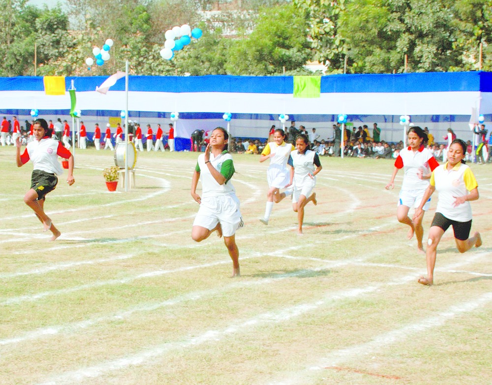 St Michael students celebrate sports day - Telegraph India