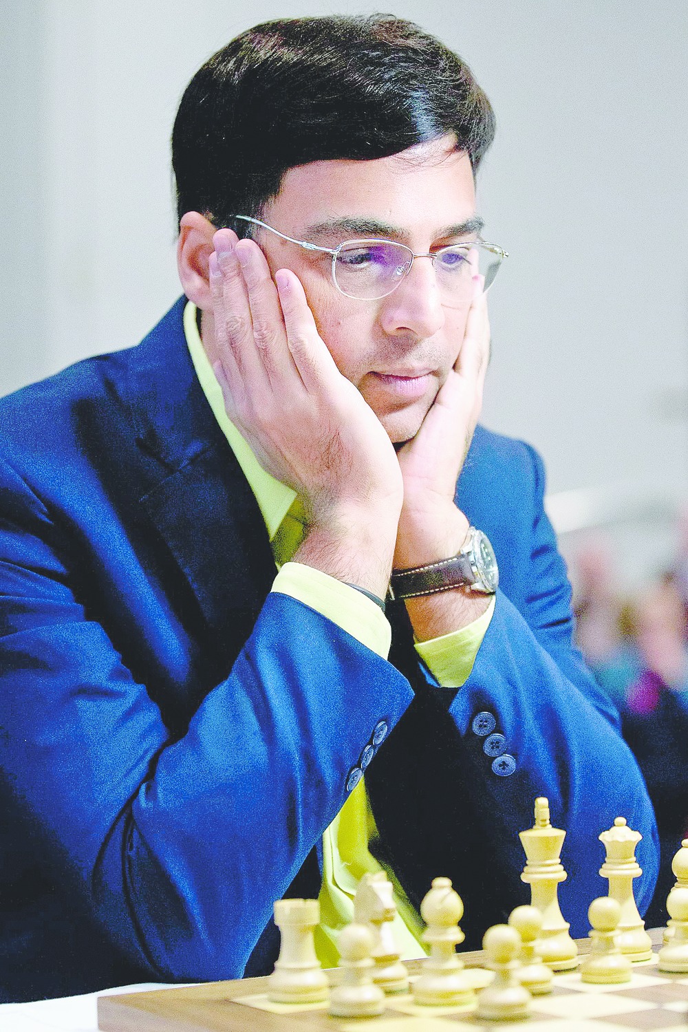 Chess  Viswanathan Anand held by Anish Giri - Telegraph India