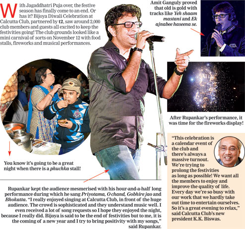 The festivities continue at Calcutta club with t2 - Telegraph India