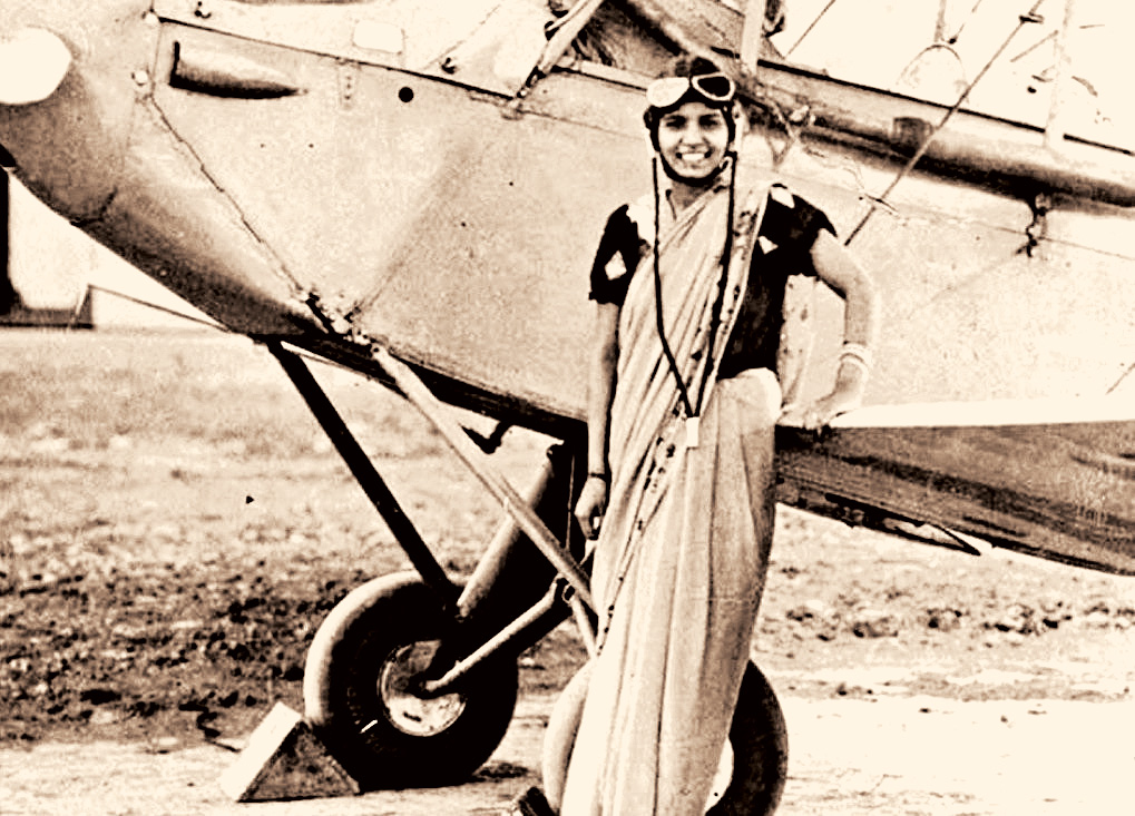 India's first woman pilot Sarla Thakral.