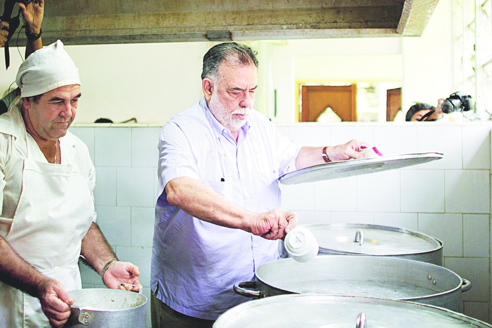 Francis Ford Coppola talks food, film to Cuban students