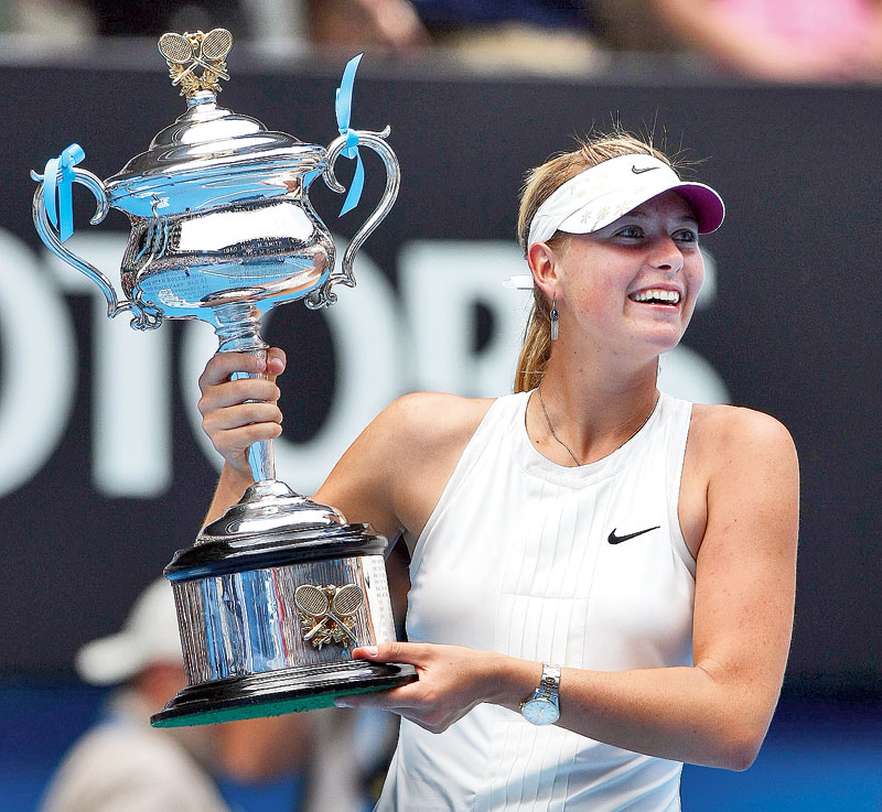 As Maria Sharapova says goodbye to tennis, here's looking back at a stellar career - Telegraph