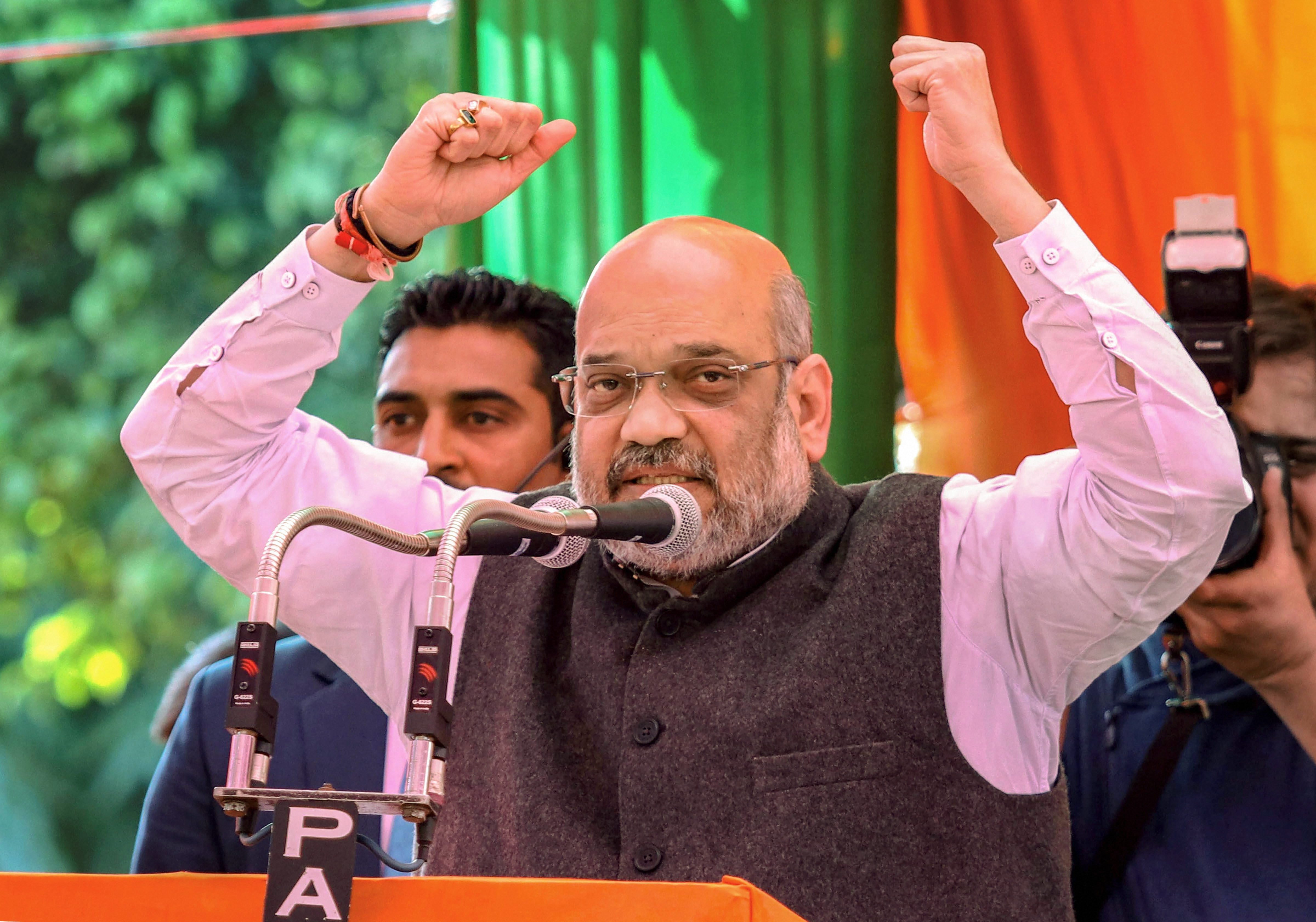 India safe under Modi's strong and decisive leadership: Amit Shah