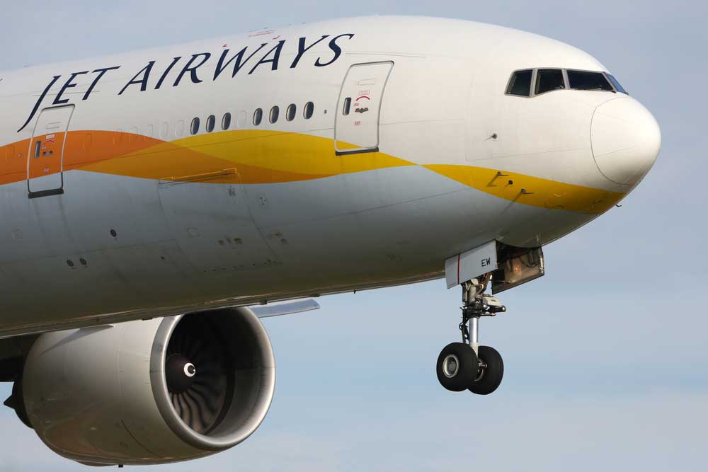Jet Airways has 124 aircraft, most of which are leased.