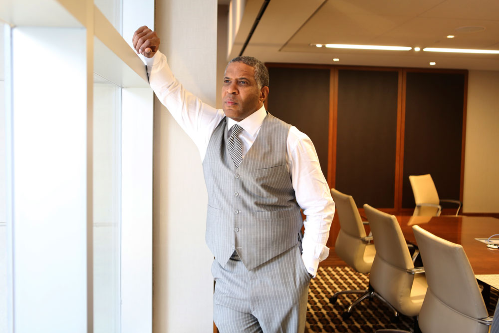 Robert F. Smith, the founder and chief executive of Vista Equity Partners, in New York in 2014