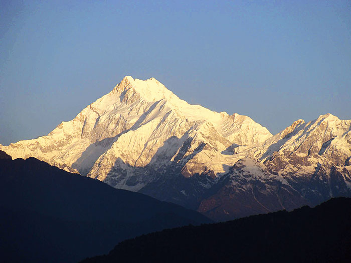 A view of Kanchenjungha from Sikkim