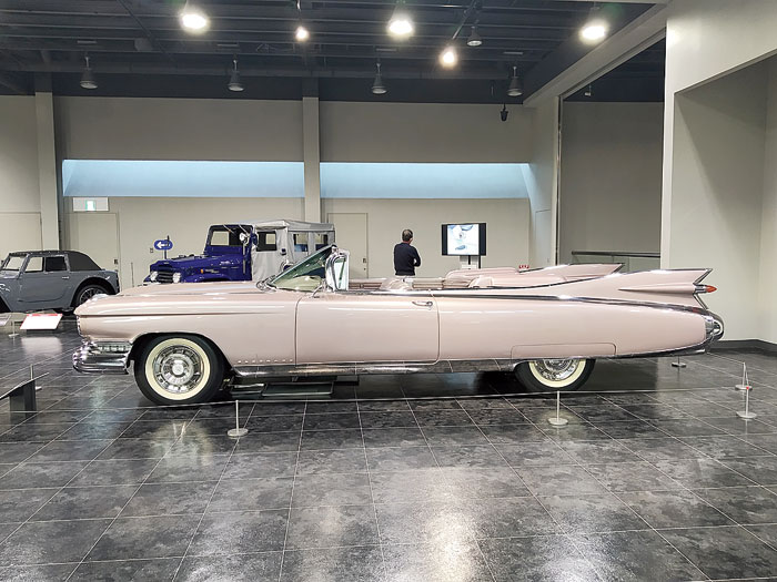 A 1959 model El Dorado Biarritz at the Toyota Automobile Museum