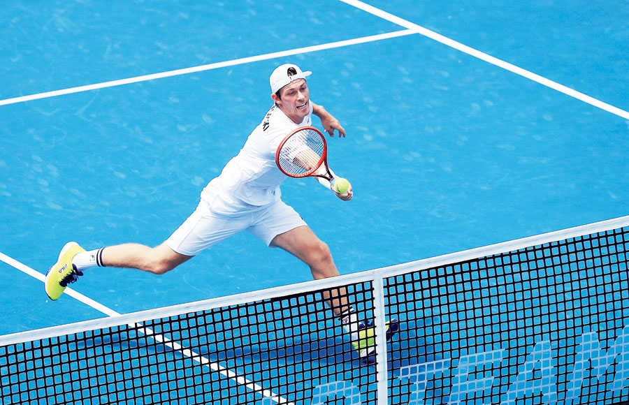 The first point scored by a player in the game of tennis is not one but 15