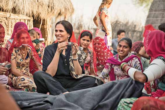 The Anita Dongre Foundation has trained 200 formerly-unskilled women in rural Maharashtra and ensured employment in their villages From AND to Anita Dongre and western designs in all sizes to gota-patti and bridal lehngas with pockets, the House of Anita Dongre caters to the gamut of sartorial demand
