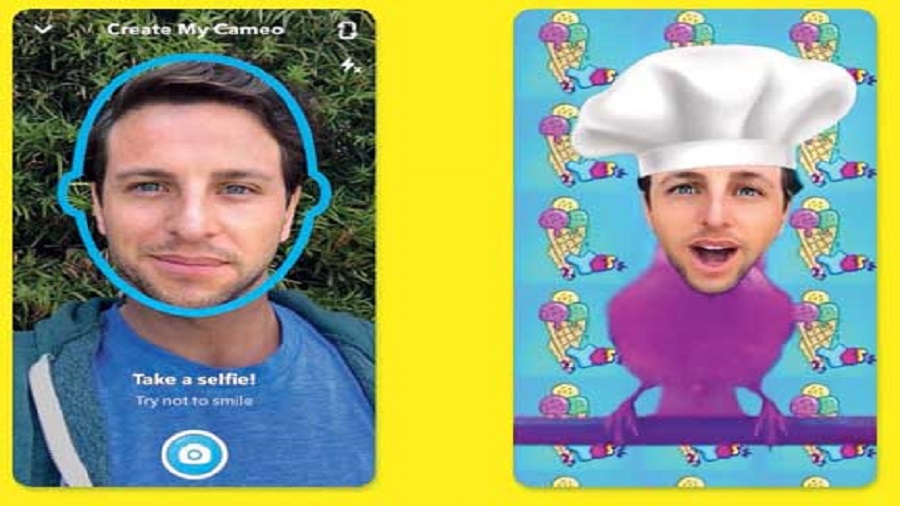 Snapchat Cameos lets you insert your face into a GIF