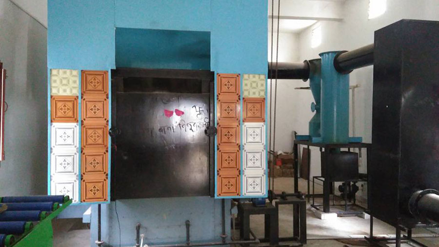The electric crematorium