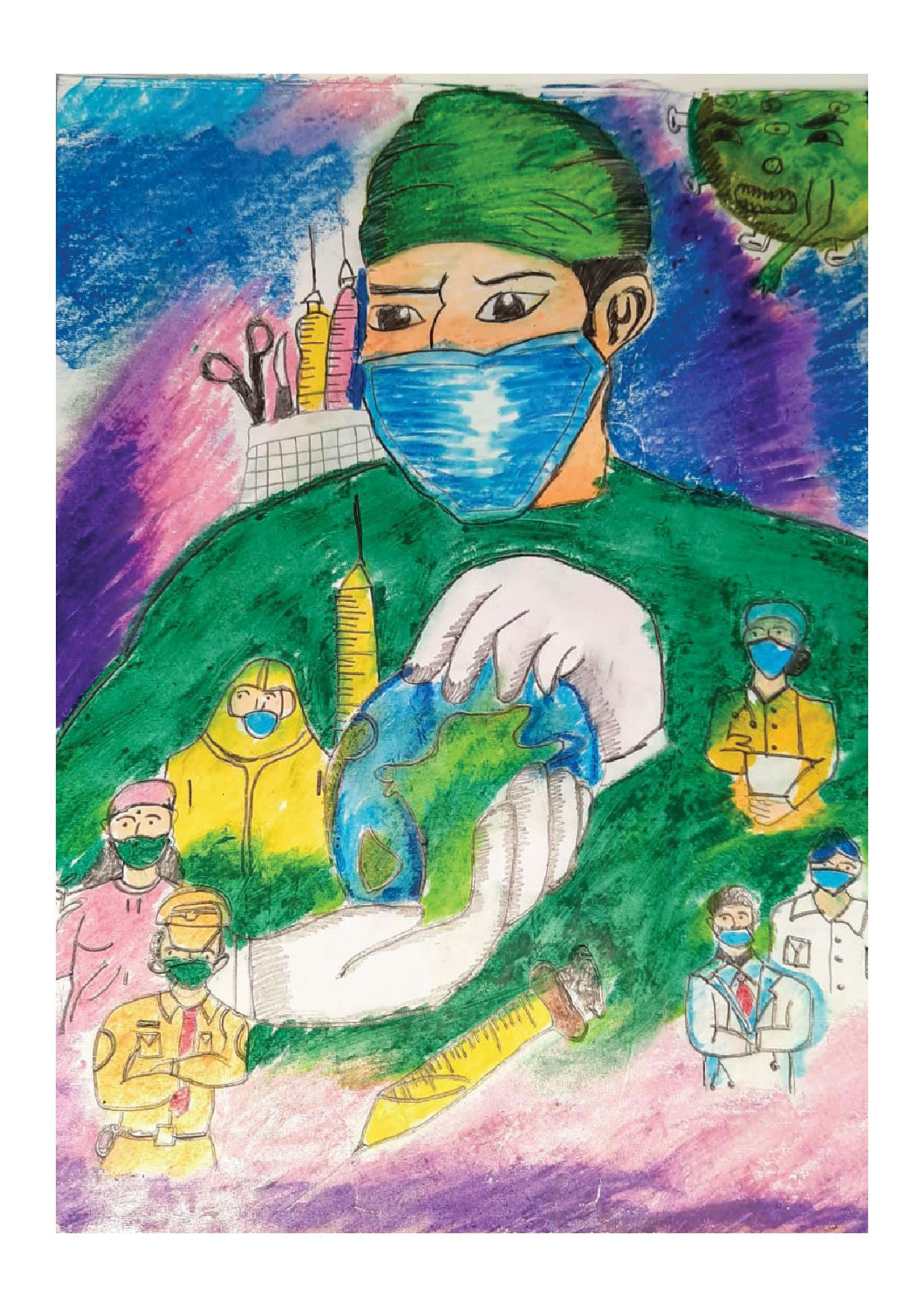 Soham Chakraborty, NBCC Vibgyor WINNER: 8-12 years