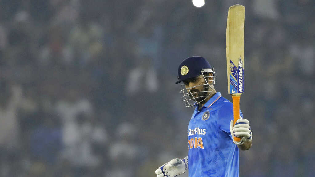 ms-dhoni - It's as though Dhoni is saying 'Aaj se main aazaad hoon' -  Telegraph India