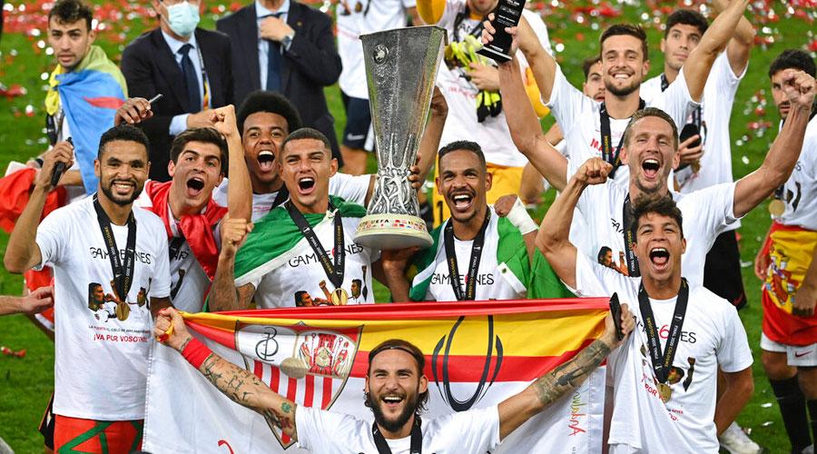 Sevilla Europa League champions for sixth time  Telegraph India