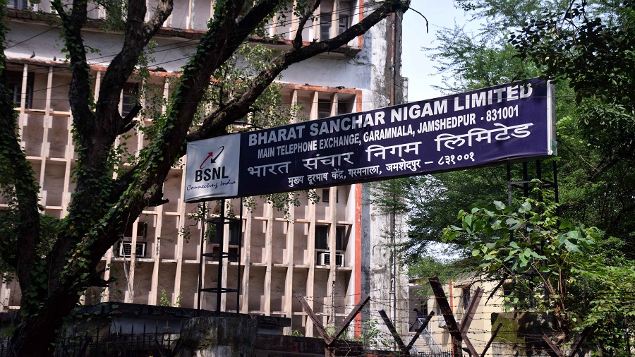The BSNL office at Garamnala in Sakchi, Jamshedpur