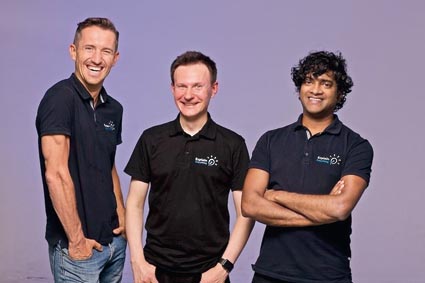 Piotr Sliwinski, Bartosz Gonczarek and Reshan Richards, the three co-founders of Explain Everything