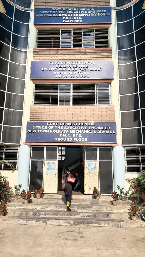 The current primary health centre housed in a floor of Utility Building in Action Area 1D.