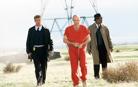 The riveting film had Freeman and Pitt partnering to investigate a series of gory murders that used the seven deadly sins as motifs