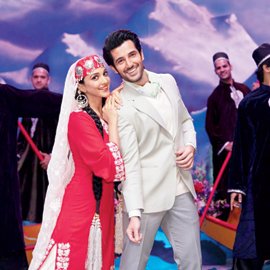 Kiara Advani with Aditya Seal in Indoo Ki Jawani, releasing in cinemas this Friday