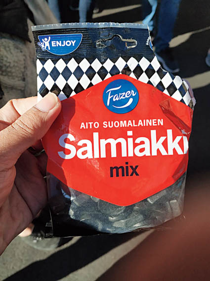 Salmiakki licorice candy