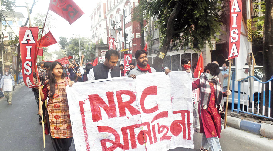 A year on, anti-CAA cry unmuted- Anti-NRC People’s Movement organised rally 