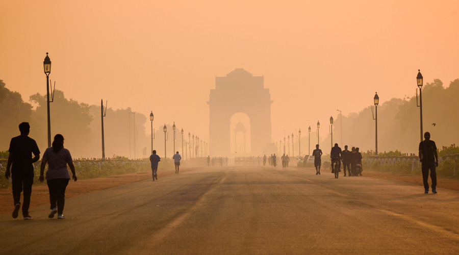  Light  rains in Delhi  minimum temparature settles at 11 5 